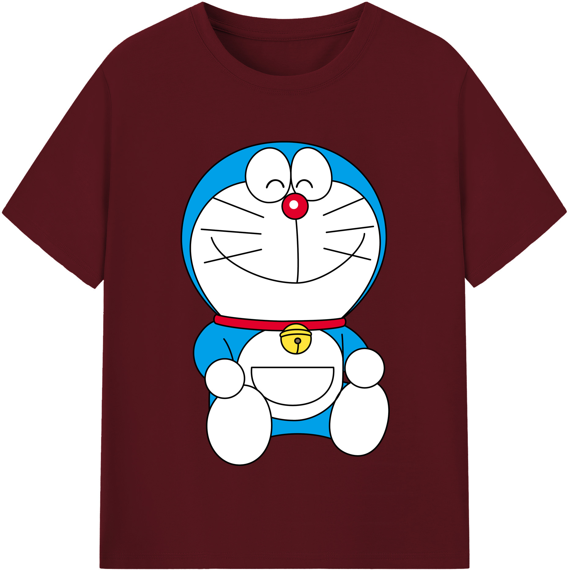 （画像用） ドラえもん Doraemon 綿100％半袖Tシャツ（フロントプリント）